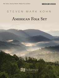 American Folk Set Vocal Solo & Collections sheet music cover Thumbnail